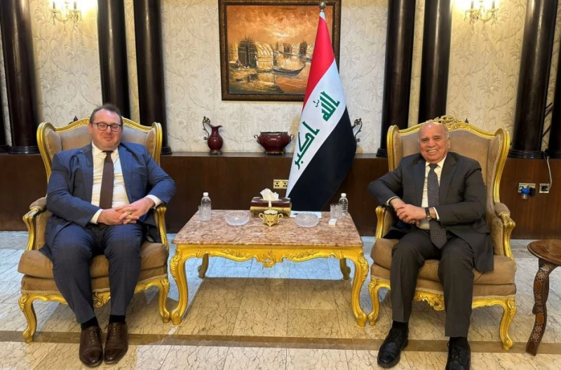 فؤاد حسين يبحث مع القائم بالأعمال الأميركي تشكيل الحكومة العراقية والتوترات الإقليمية