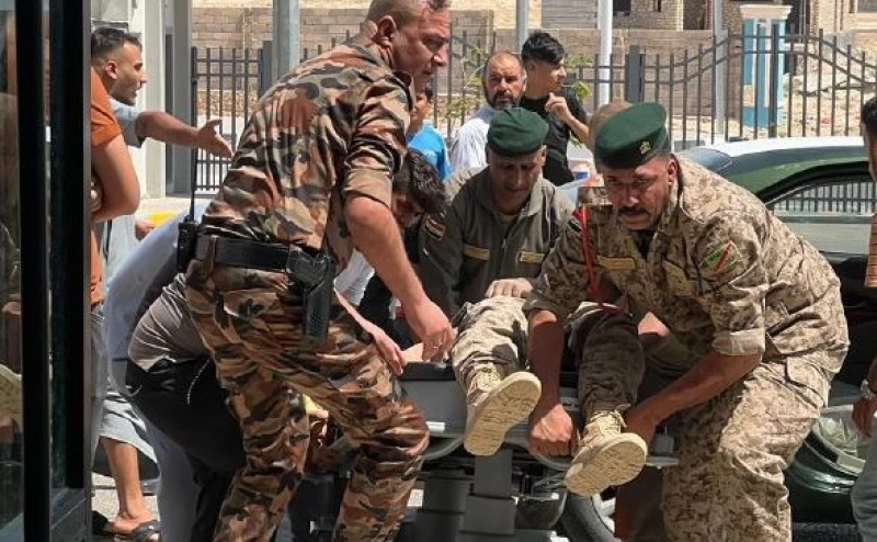 الأنبار: جدار ينقضّ على منتسبين بمغاوير الجزيرة ويخلّف وفاة وإصابتين (صور)