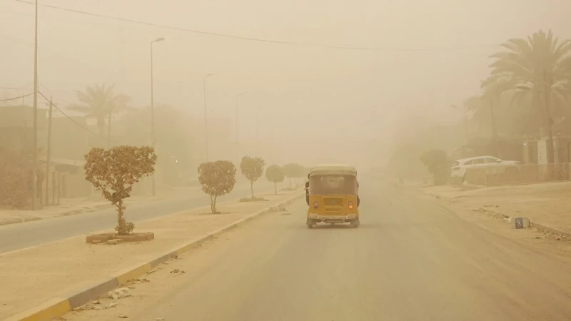طقس العراق: غبار وارتفاع بدرجات الحرارة 