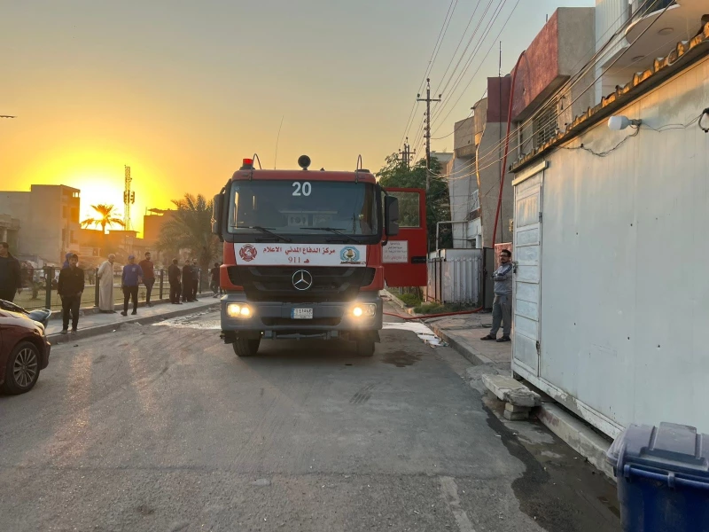 مخزن ألعاب نارية بمنطقة سكنية.. الدفاع المدني يُحاسب صاحب منزل محترق بالسيدية (صور)