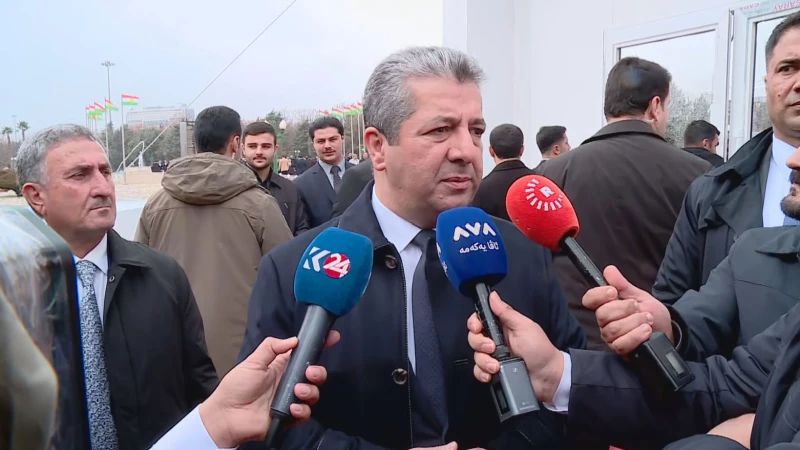 مسرور بارزاني: لم يتم التوصل لاتفاق إلى الآن بشأن رئيس الجمهورية