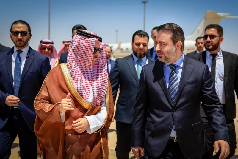 وزير خارجية السعودية في دمشق 