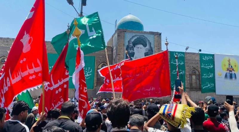 صور| تنديداً بالعدوان الإسرائيلي على إيران.. تظاهرات لأنصار الصدر بعد صلاة الجمعة الموحّدة 