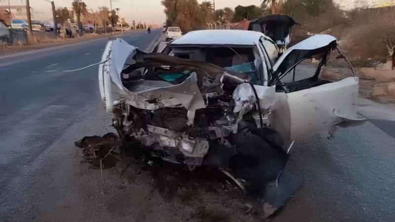 العجلتان فيها ضباط.. إصابة 3 أشخاص بحادث غرب الناصرية 