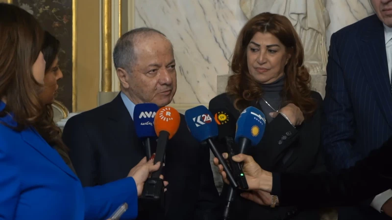 الرئيس بارزاني: سنقوم بكل ما يتطلب لحماية كرامة الكورد في سوريا