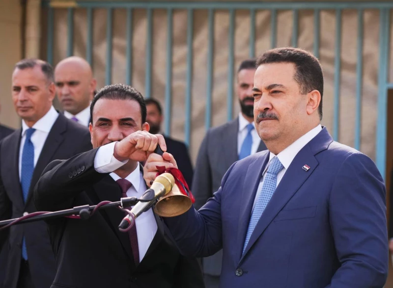 بيان: السوداني أجرى زيارة لثانوية في مدينة الصدر لإعلان انطلاق العام الدراسي