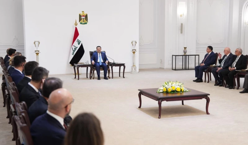 المياه والاقتصاد والاستثمار.. السوداني يجتمع بمجموعة رجال أعمال ورؤساء وممثلي شركات تركية