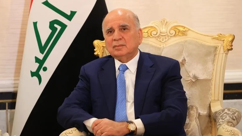 فؤاد حسين في نيويورك لبحث "القضية الفلسطينية" بمؤتمر دولي