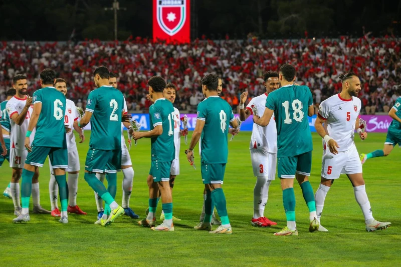 المنتخب الوطني العراقي يحقق فوزاً معنوياً على الأردن 