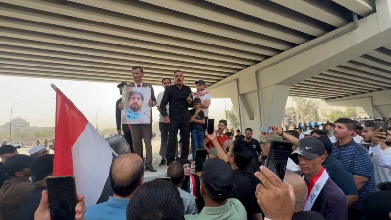 تظاهرة حاشدة ببغداد رفضاً لاتفاقية "خور عبدالله".. المحتجون غير راضين على "موقف فائق زيدان"