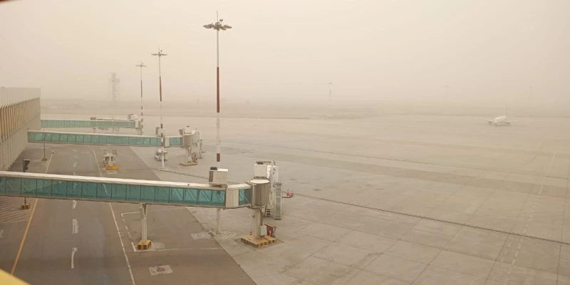 إغلاق مطار بغداد الدولي 