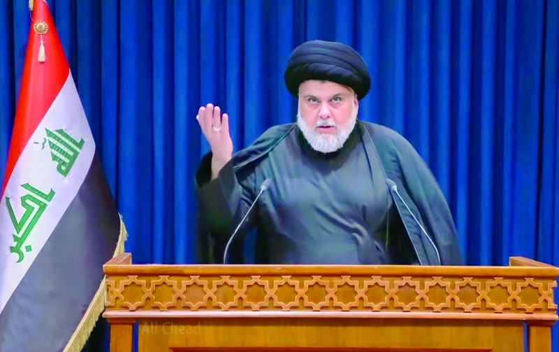الصدر يؤكد مجدداً على مقاطعة الانتخابات: لا يدفع الباطل إلا بتسليم السلاح المنفلت وحل الميليشيات