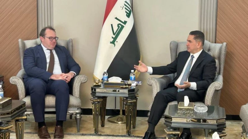 الزرفي يستقبل القائم بالأعمال: ناقشنا التضحيات الكبيرة التي قدمتها الولايات المتحدة في العراق