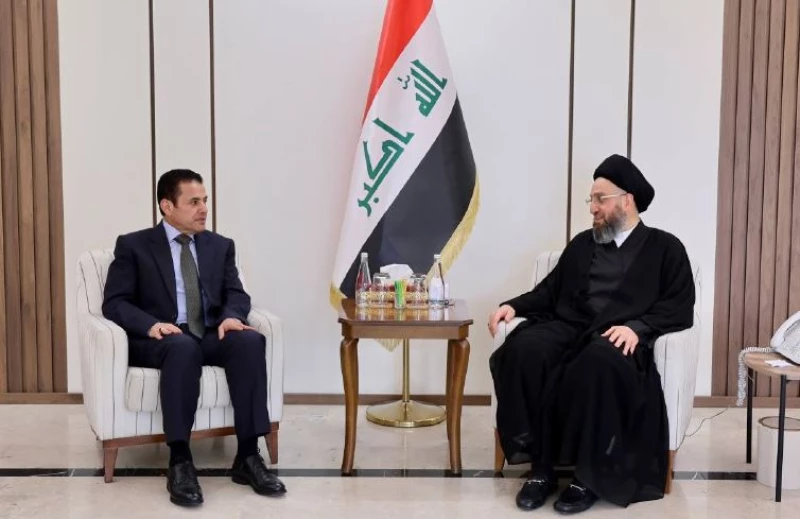 زيارة كوردستان والانتخابات والأمن إلى جانب سلاح حزب العمّال.. مباحثات بين الحكيم والأعرجي  