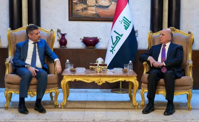 استئناف تصدير نفط كوردستان على الطاولة.. تفاصيل اجتماع وزير الخارجية والقائم بالأعمال الأميركي