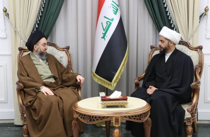 تزامناً مع زيارة وفد الإطار إقليم كوردستان.. الحكيم والخزعلي يناقشان في بغداد تشكيل الحكومة