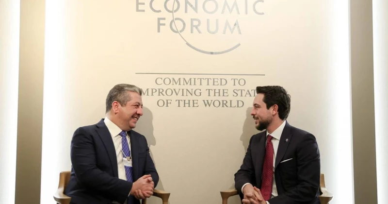 أوضاع العراق ووقف إطلاق النار في سوريا.. مسرور بارزاني يبحث مع ولي العهد الأردني حزمة ملفات