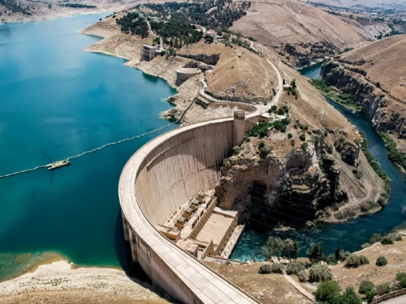 الموارد المائية: ارتفاع الخزين المائي في السدود لأكثر من 700 مليون متر مكعب