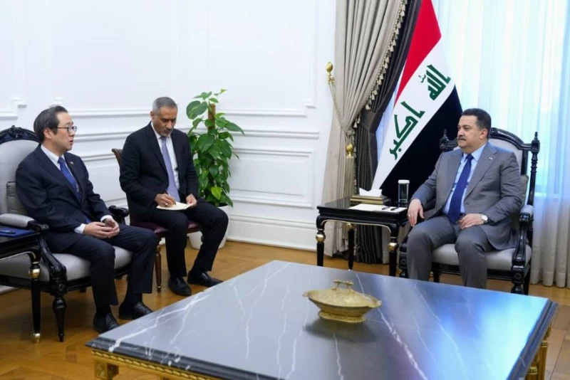 السوداني لسفير سول لدى العراق: حريصون على الاستفادة من خبرات شركات كوريا الجنوبية