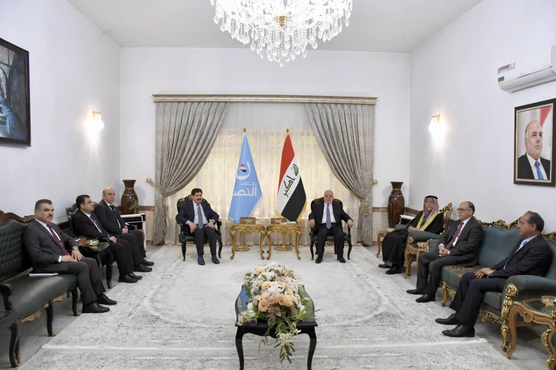 تشكيل الحكومة والعلاقة بين بغداد وأربيل.. مباحثات بين العبادي ووفد الديمقراطي الكوردستاني