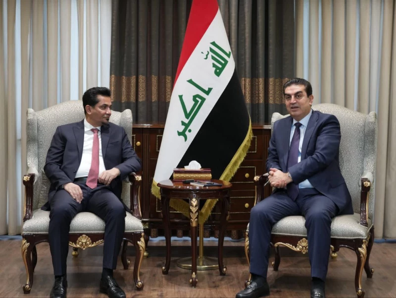 النائب الثاني لرئيس البرلمان يستقبل وزير النقل