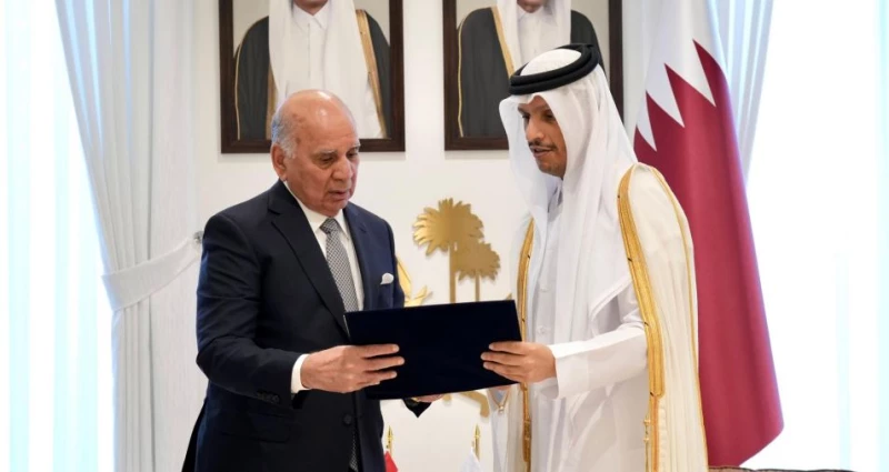 اتصالات مع مصر والأردن وبلغاريا وُعمان.. فؤاد حسين يهاتف رئيس وزراء قطر بعد الهجوم الإيراني 