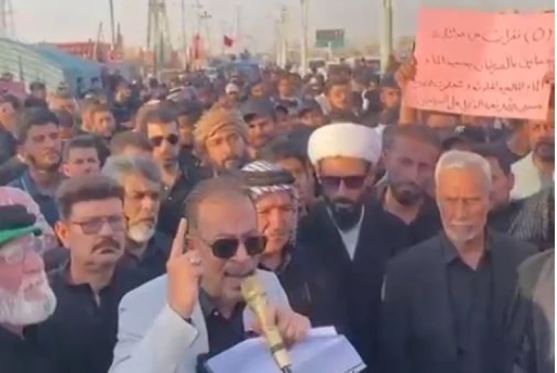 أزمة المياه تفجّر احتجاجات غاصبة في شطّ العرب.. وحقوق الإنسان تطالب بإعلان "البصرة منكوبة"