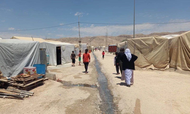 البرد يهدّد حياة مليون نازح ولاجئ في إقليم كوردستان