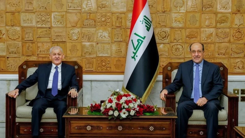 رشيد مهنئاً المالكي: نأمل أن تشهد المرحلة المقبلة تغليب مصلحة العراق