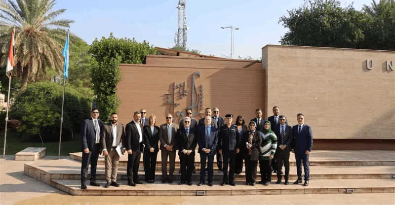 يونامي توقّع الأوراق الخاصة بتسليم مجمّعها في بغداد