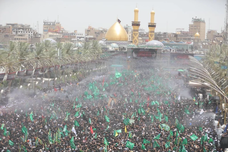 صور| بدء مراسم ركضة طويريج في كربلاء