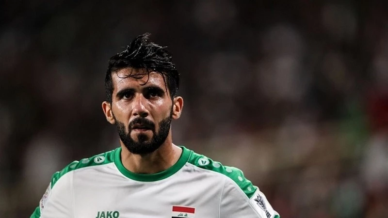 استبعاد اللاعب العراقي بشار رسن من بطولة كأس ملك تايلاند