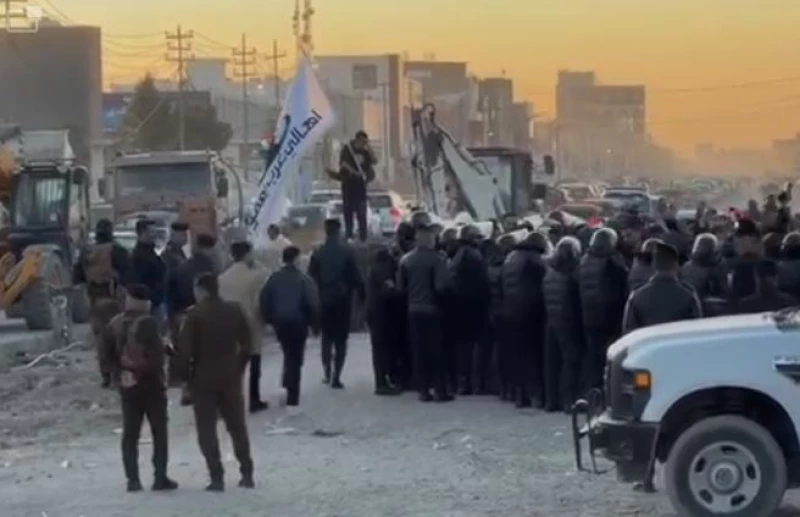  احتجاجات لليوم الثاني في ديالى للمطالبة بالخدمات وإكمال مجاري غرب بعقوبة