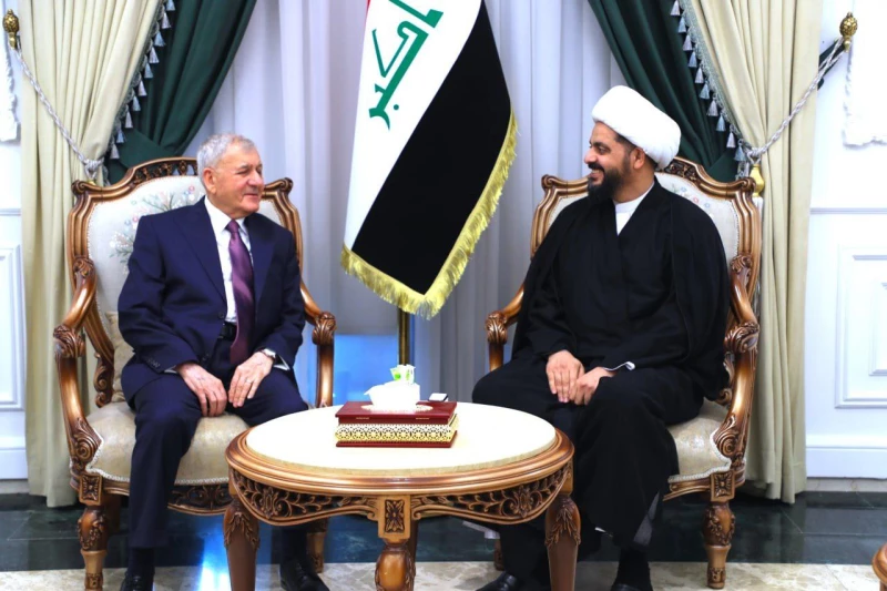 بيان: رئيس الجمهورية يزور الخزعلي ويثني على "دوره" في القضايا الوطنية