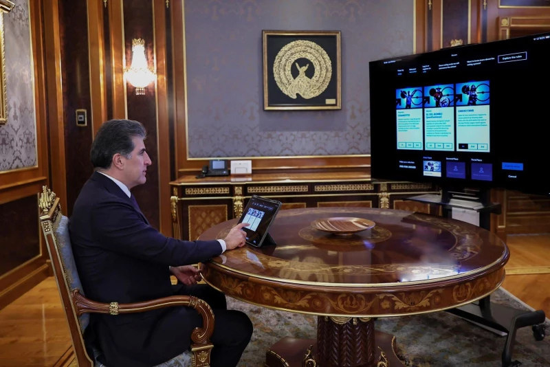 نيجيرفان بارزاني: ندعم فوز مشجعي نادي زاخو بلقب عالمي