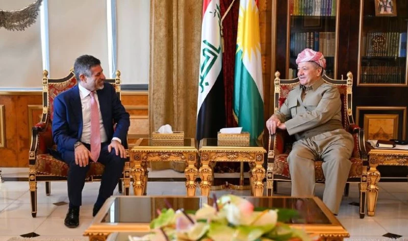 الرواتب والنفط والشركات والبيشمركة.. اجتماع بين بارزاني والقائم بالأعمال الأميركي