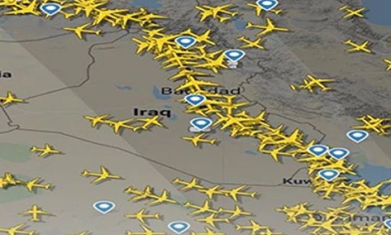 700 طائرة يومياً فوق سماء العراق.. وزارة النقل تتحدث عن ارتفاع غير مسبوق في حركة الطائرات  