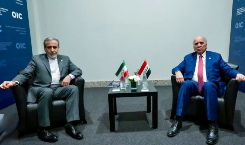 "خطر اتساع رقعة الصراع والعودة العاجلة لطاولة المفاوضات".. مباحثات بين فؤاد حسين وعراقجي