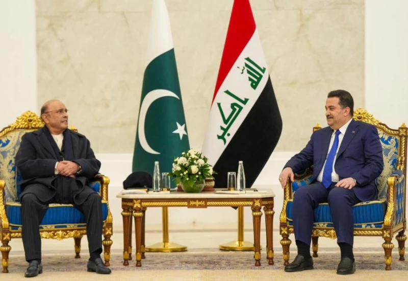 النفط والعمالة والمطلوبون مع تبادل السجناء.. مباحثات بين السوداني والرئيس الباكستاني