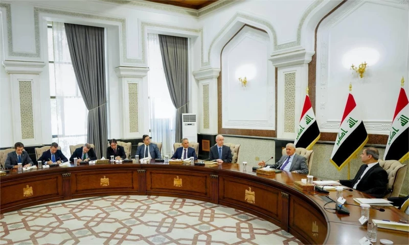 رشيد يناقش مع رؤساء بعثات أجنبية وعربية الانتخابات النيابية المقبلة