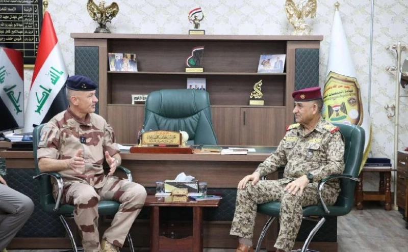 وفد عسكري فرنسي في ضيافة العمليات المشتركة.. مباحثات في قدرات القوات العراقية وملاحقة "داعش"