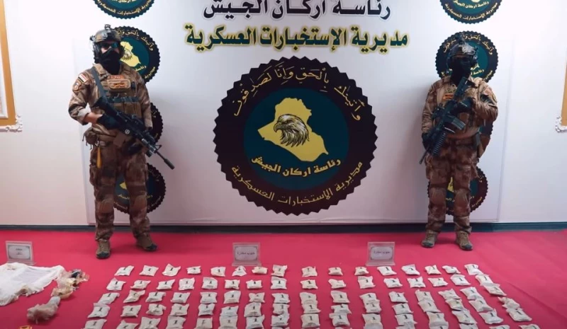 مزوّد بأجهزة تتبع.. ضبط بالون في صحراء الأنبار محمل بـ140 ألف حبّة "كبتاغون"