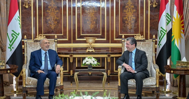 لقاء بين مسرور بارزاني والمشهداني.. حديث عن أهمية عدم إقحام رواتب موظفي كوردستان في الخلافات