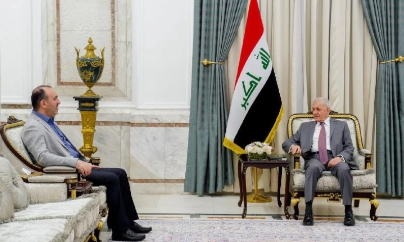 عبد اللطيف رشيد يبحث مع ياسر صخيل تعزيز التوافق ودور البرلمان