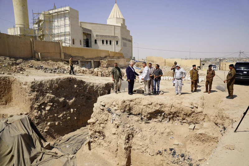 صور من الموصل.. فرق التنقيب تكتشف أكبر ثور مجنّح في تاريخ الدولة الآشورية بطول 6 أمتار