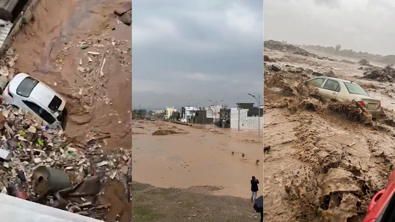 الدفاع المدني في كوردستان لـ"الجبال": وفاة شخصين بسبب السيول والفيضانات في جمجمال