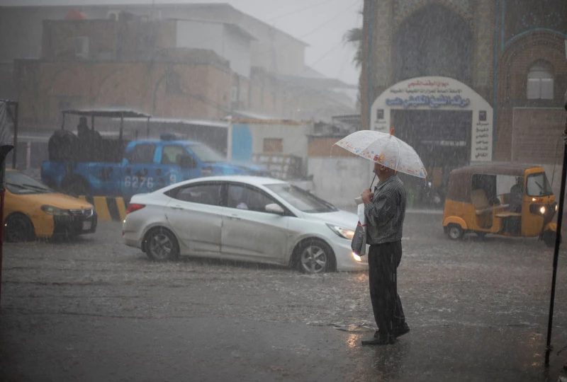 الأمطار ستبدأ في العراق يوم الأحد المقبل.. استعدوا للموسم