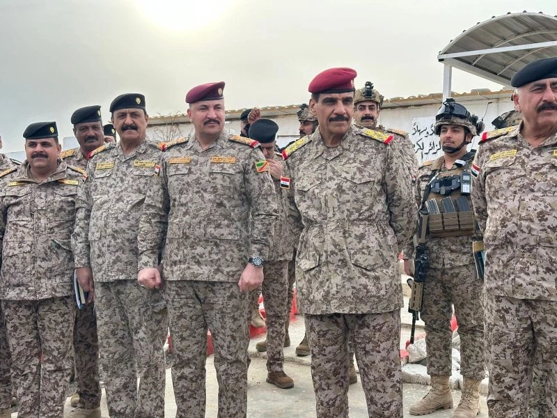 رئيس أركان الجيش العراقي في كربلاء