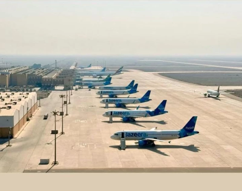 صور| هبوط اضطراري لـ9 طائرات كويتية في مطار البصرة 