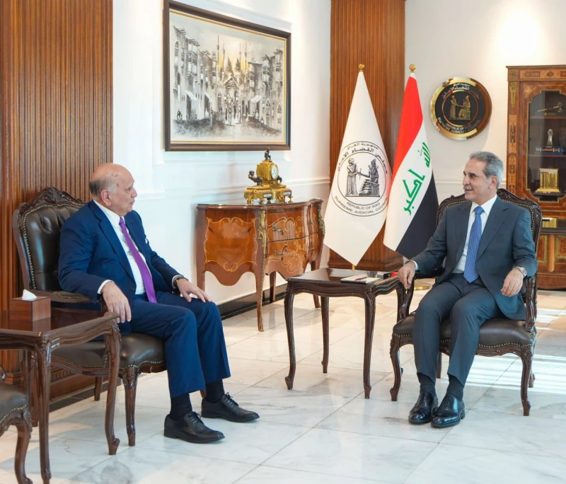 رئيس مجلس القضاء الأعلى يبحث مع وزير الخارجية أهمية الإسراع بـ"تشكيل الحكومة المقبلة" 